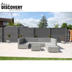 Nhà cung cấp Trung Quốc Composite fenc hàng rào tấm PVC gỗ sân vườn hàng rào sự riêng tư ngoài trời WPC gỗ nhựa - Product Image 2