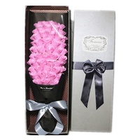 QSLH-SFE022 Savon Roses Bouquet De Fleurs pour la Saint-Valentin Cadeaux