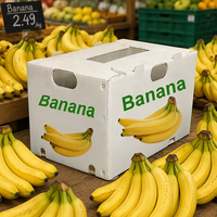 Boîte d'emballage pour asperges en PP personnalisée, pliable, en plastique ondulé PP, pour le transport et le stockage de légumes frais, notamment l'okra.