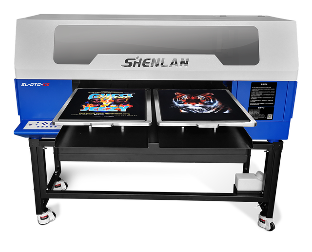 Four I3200 Printhead 4 Color CWMK Direct to Garment DTG Printer T-shirt Printing Machine