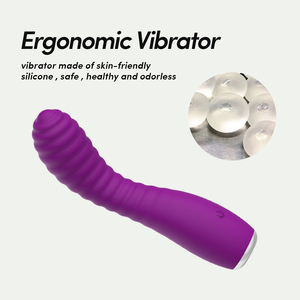 Vibratore per Punto G in Silicone Medicale, Riscaldante, Ricaricabile, 10 Velocità, Impermeabile IPX7, Ricarica Magnetica, per Adulti - Product Image 2