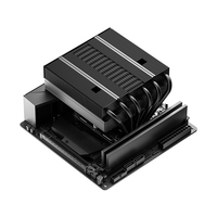 ID-COOLING IS-77-XT Refroidisseur de processeur ITX pour châssis compact sans éclairage 3,6W 65CFM Roulement fluide Cuivre Aluminium