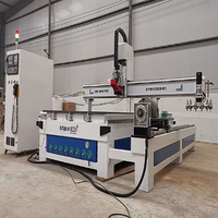 Centre d'usinage CNC pour le bois 5x10 avec 4ème axe rotatif en promotion