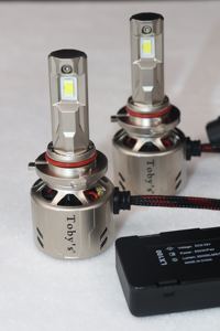 Venta al por mayor tobys LED coche luz LX100 H4 H11 9006 H7 200W LED faro CANbus - Product Image 3