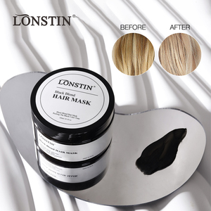 Professionale riparazione profonda capelli danneggiati Anti-ottone rimuovere giallo viola <span class=keywords><strong>maschera</strong></span> per capelli argento per capelli biondi - Product Image 5