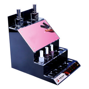 Nuovo ripiano in acrilico multistrato per unghie in plastica trasparente per smalto per unghie scatola portaoggetti in acrilico espositore per unghie - Product Image 4