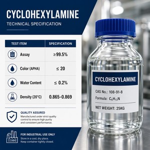 <span class=keywords><strong>Ciclohexilamina</strong></span> de Alta Pureza 99.5% CAS 108-91-8 CHA, Inhibidor de Corrosión para Tratamiento de Agua de Calderas, <span class=keywords><strong>Ciclohexilamina</strong></span> de Grado Industrial - Product Image 6