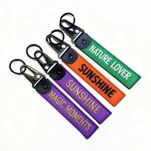 <b>Custom</b> logo Printed Sublimation Strap Wrist Polyester Keychain Lanyard Short <b>Key</b> Chain Lanyards - Product Image 4