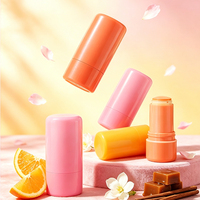Botol Deodoran Warna Mewah Kustom Baru 10g Antiperspiran Wanita Pria Plastik Stik Deodoran Padat