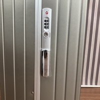 Pochette avant pour ordinateur portable Valise large avec port USB Type-C Valise en matériau PC Bagages de transport étui de taille unique