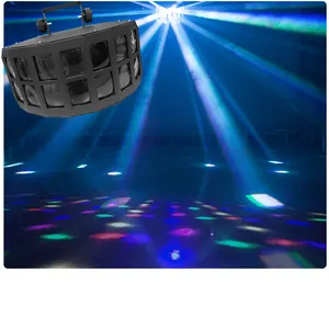 RGB LED 나비 단계 램프 디스코 음악 상호 작용 조명 사운드 제어 클럽 빛 dj 분위기 매직 조명 나이트 클럽 단계