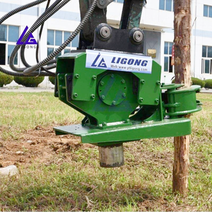 Compattatore idraulico del Driver della pila dell'escavatore potente 5-10Ton con il martello ad alta frequenza di vibrazione - Product Image 2