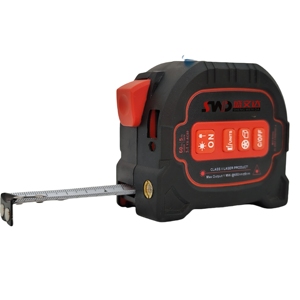 196ft khoảng cách Meter phạm vi <span class=keywords><strong>laser</strong></span> đo băng với Red Cross dòng 60m <span class=keywords><strong>Laser</strong></span> kỹ thuật số băng biện pháp - Product Image 5