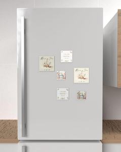 Imán de Papel Cuadrado Personalizado con Foto, 7.5x7.5 cm, Ecológico, Paquete de 10 Unidades para Refrigerador, Regalo Publicitario - Product Image 4