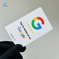 Google Review NFC Tap y QR Code Scan Cards NFC Facebook Card Instagram Nfc Card
