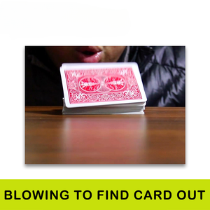 Encontrar la tarjeta chasqueando los dedos o soplando trucos <span class=keywords><strong>de</strong></span> magia Potentes accesorios mágicos Fácil <span class=keywords><strong>de</strong></span> hacer - Product Image 3