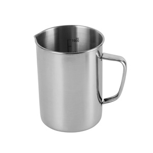 Fabrieksgroothandel RVS verdikte maatbeker met uitgiettuit, laboratoriumbekerglas en bakweegschaal - Product Image 4