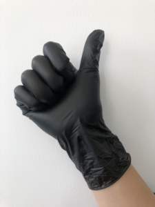 Guante <span class=keywords><strong>Pvc</strong></span> Mix Nitrilo sintético para examen Mezcla Guante de nitrilo - Product Image 5