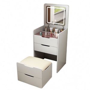Cómoda Moderna de 3 Cajones con Estilo Minimalista, Instalación en el Suelo para Almacenamiento en el Dormitorio - Product Image 2