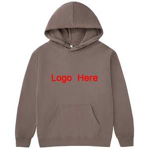 Sweat à capuche pour hommes design personnalisé 380gsm sweat à capuche cardigan en coton imprimé sweat à capuche décontracté sweat-shirt à capuche - Product Image 2