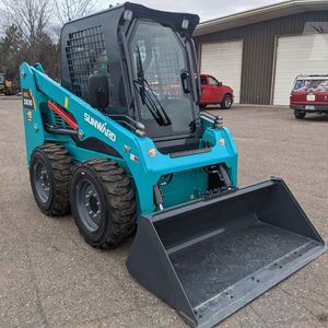 Minicargadora SUNWARD con Motor Diésel Kubota, Cilindros Hidráulicos KYB, Certificación EPA, Minicargadora Frontal - Product Image 4