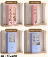 Mueble de Despensa Metálico Moderno Desmontable, Sin Formaldehído, Antioxidante, con Marco Fosfatado, Muebles para el Hogar, Sala de Estar