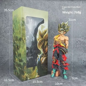 Figurine Saiyan Vegeta Son <span class=keywords><strong>Goku</strong></span> Gogeta Super 4 endommagée en combat, modèle PVC écologique, jouet anime tendance, cadeau pour garçons - Product Image 2