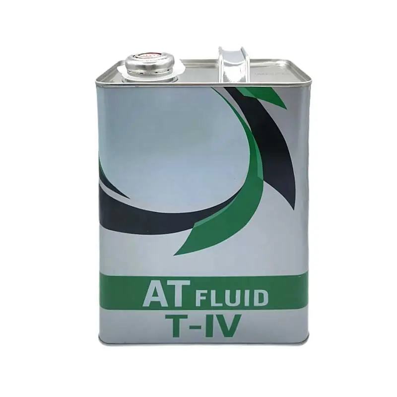High Quality Toyota atf oil T-IV transmission oil 4L Iron Can LiquidSAE Certified lubricant oil for Automatic Transmissions