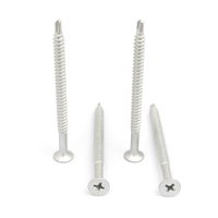 Vis autoforeuse à tête fraisée galvanisée en acier au carbone de taille extra longue Vis Torx pour panneaux d'aggloméré