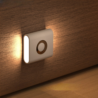 GGbingo Lampe de nuit LED rechargeable avec détecteur de mouvement Smart Home USB Lumière décorative pour chambre d'enfant et salon