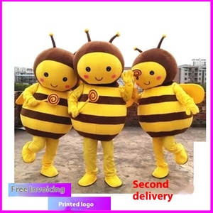 Disfraz de Mascota de Abeja Pequeña de Dibujos Animados en Material EVA <span class=keywords><strong>para</strong></span> Adultos con Casco y Accesorios de Muñeca <span class=keywords><strong>para</strong></span> Fiestas, Mardi Gras/Carnaval - Product Image 5