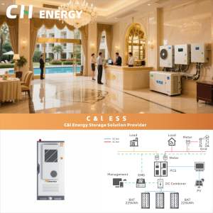 Armoire de <span class=keywords><strong>stockage</strong></span> d'énergie industrielle et commerciale CH ENERGY, batteries Lifepo4 100 kWh 215 kWh, refroidissement par air, <span class=keywords><strong>solaire</strong></span> - Product Image 5