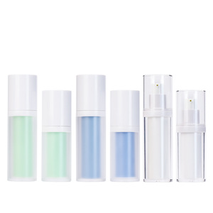 <span class=keywords><strong>2023</strong></span> nouveau Design luxe Double paroi 15ml 30ml soins de la peau remplacé Airless Lotion pompe bouteille avec bouteille intérieure remplaçable - Product Image 6