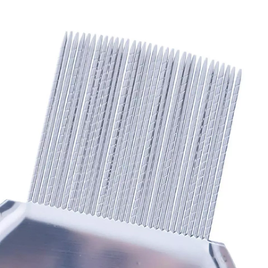 Pettine per pidocchi dell'animale domestico all'ingrosso della fabbrica pettine per ago pettine per pulci di cane pettine per la rimozione dei pidocchi dell'animale domestico di alta qualità in acciaio inossidabile - Product Image 3