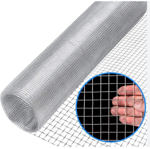 1/2inch nhúng nóng mạ kẽm 10 Gauge hàn dây lưới hàng rào dây cuộn thép sắt lưới 1/2inch dệt dây lưới - Product Image 1