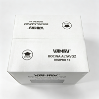 VAMAV Pro Audio DIGIPRO 15 600W RMS DSP CLASS D AMP Haut-parleur actif 15 pouces Système de sonorisation professionnel pour scène Concert DJ Bar Église