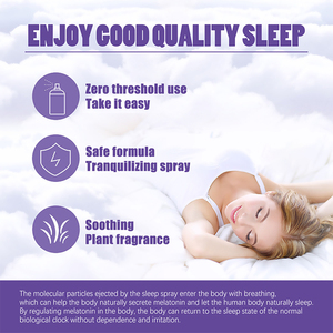 Huati Sifuli RubioAroma Deep Sleep Pillow Spray oli essenziali Night Sleep Natural Sleep Aid per rilassare la mente e il corpo - Product Image 6