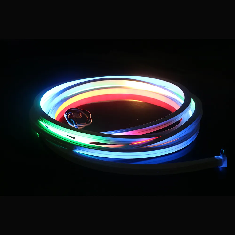 IP67 RGB White Color Food Grade Silicone Tube Lighting And Circuitry Design DMX512 Best Brand Of LED Rope Lights Neon