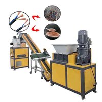 Machine de séparation de câbles en cuivre en promotion, granulateur de câbles, machine de recyclage de fils électriques à vendre