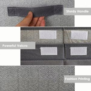 Boîtes de rangement pour jouets d'enfants pliables avec couvercles, boîte de rangement pour jouets pliable, enfants - Product Image 5