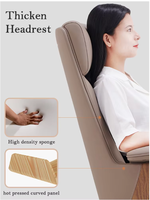 Chaise de bureau de direction ergonomique en cuir de luxe à dossier haut avec pivotement à 360°, réglage en hauteur et inclinaison, garantie 5 ans