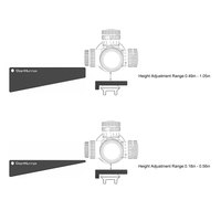 Kit de nivellement pour lunette de chasse WestHunter WH704, support de nivellement pour lunette, niveau en aluminium, accessoire universel pour lunette CNC, extérieur