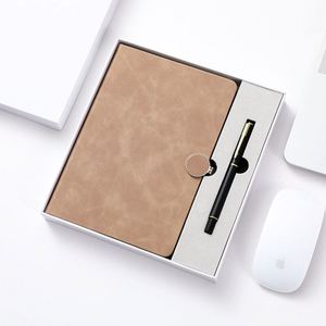 Custom Logo A5 Notebook <b>Gift</b> Set Includes Portable Foldable Umbrella and Luxury Metal Pen Perfect for Corporate Annual Meeting - Product Image 3