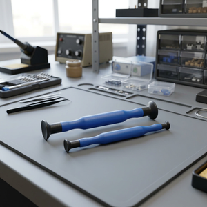 Kit de 2 bâtons de rodage de soupapes de moteur manuels avec ventouses doubles, manche en plastique professionnel pour le rodage de soupapes automobiles - Product Image 2