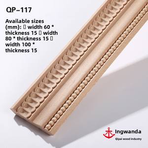 زخارف خشبية ألمانية منحوتة بدقة من خشب الزان، نحت خشبي من دونغيانغ، حواف للجدران الخلفية والسقف وإطارات أبواب المدخل - Product Image 6