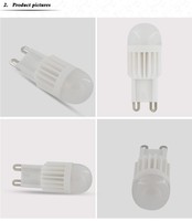 Promo Pabrik Lampu LED Mini G9 2W 200LM Bebas Kedip 230V Bersertifikat ERP Dapat Diredupkan