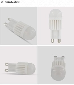 Factory Sale G9 2W 200LM Flicker-free 230V ERP Certificated Dimmable <b>Mini</b> <b>LED</b> <b>Light</b> Bulb G9 Lamps - Product Image 4