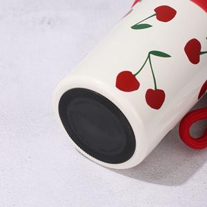 Taza Térmica con Asa de Acero Inoxidable 316, Nueva Taza para Café, Taza para Agua con Pajita, Taza de Viaje para Auto de Gran Capacidad - Product Image 6