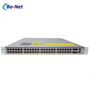 Switch WS-C4948E Digunakan Lapisan 3 Saklar 4948E 48 Port Ethernet Switch Dual PWR-C49-300DC