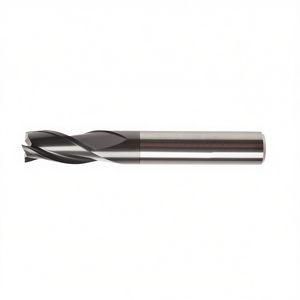 Fresa de metal de carburo sólido Ttake Standard Ta1404 con recubrimiento Nano TiAln, helicoidal de 30 grados y 3 filos - Product Image 2